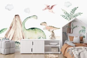 Dino avontuur voor kinderkamer