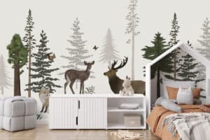 Schatten van het bos kinderkamer