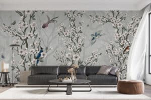 Fijn lijnenspel in pasteltinten