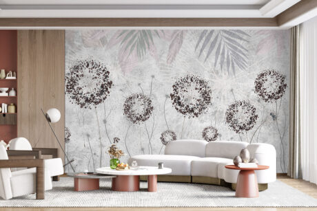 Paardenbloemen illustratie