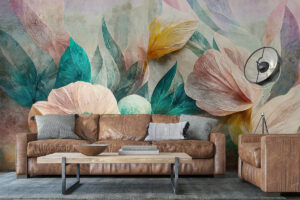 Frisse roze en turquoise tinten