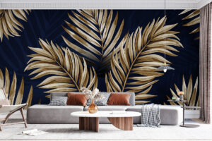 Palmblad in goudaccenten