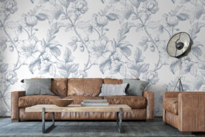 Toile bloemenprint