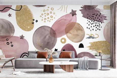 Gouden accenten dessin