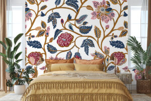 Kleurrijk patroon vol warmte en diepte