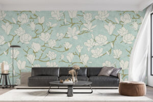 Oosterse flora stijl