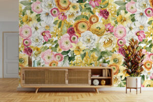 Kleurrijk ontwerp voor zonnige kamers