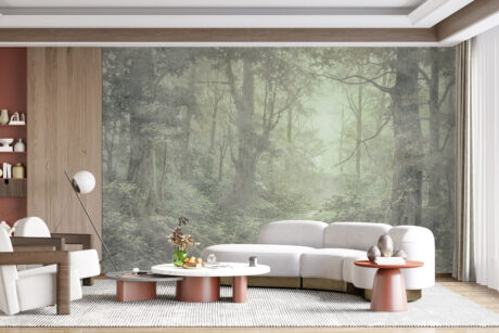 Stromend beekje in aquarelstijl