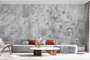 Subtiele lijntekening met rust