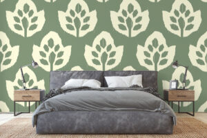 Ikat bladvormen saliegroen