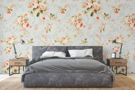 Romantische cottage bloemen