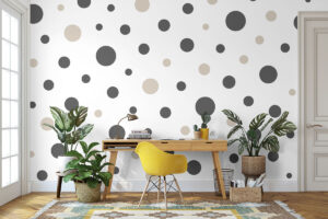 Modern zwart-wit patroon