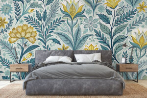 Klassiek bloemmotief met vintage uitstraling