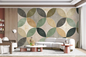 Geometrisch patroon met verweerde look