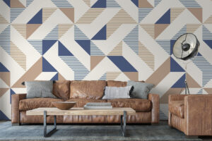 Fris lijnenspel met moderne vormen