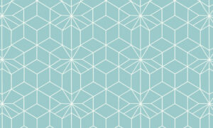 Marokkaans sterbehang in turquoise