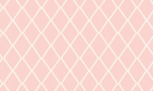 Ruitbehang in roze tinten