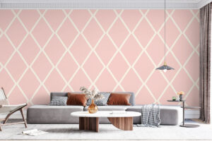 Traditioneel patroon in roze tinten