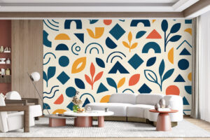 Levendige designstijl met Bauhaus invloeden