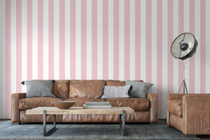 Zachte roze lijnen op witte achtergrond