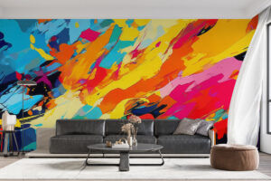 Neon kleuren verfstreken