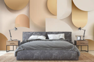 Zacht reliëfdesign in neutrale kleuren