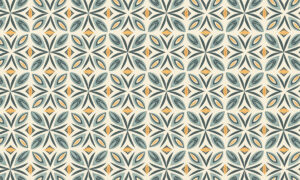 Portugees tegelbehang met bloemmotieven