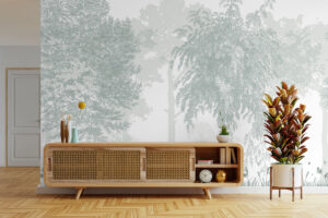 Zachte eucalyptus tinten