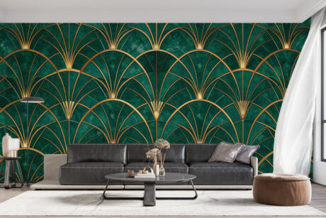 Gouden accenten in Deco stijl