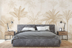 Botanisch design in neutrale tinten