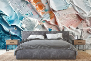 Dynamisch schilderachtig patroon in moderne stijl