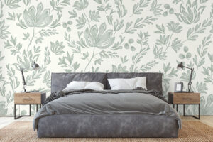 Tijdloos botanisch ontwerp met elegante bloemen