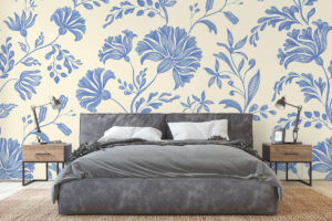 Stijlvol toile patroon in landhuisstijl