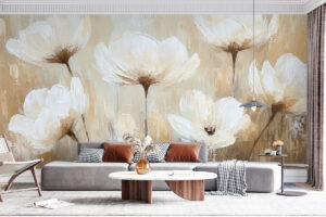 Olieverf penseelstreken in dikke lagen