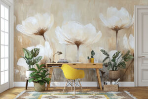 Modern kunstpatroon met textuur