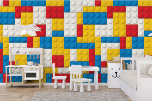 Vrolijk patroon met creatieve details