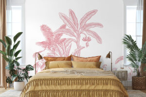 Tropisch dessin met exotische allure