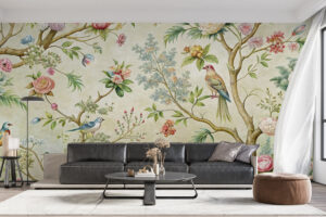 Chinoiserie print met oosterse elegantie