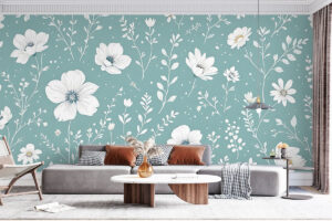 Fris bloemenontwerp met Scandinavische elegantie