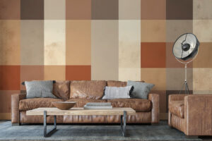 Geometrisch patroon in vintage stijl