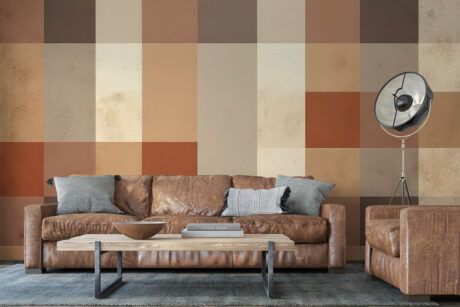 Geometrisch patroon in vintage stijl