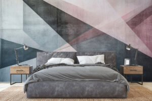 Modern kunstzinnig patroon met diepte