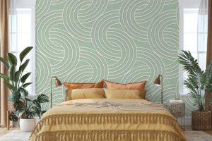 Zachte geometrische herhaling in moderne stijl