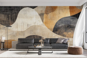 Vintage design met zachte aardse gloed