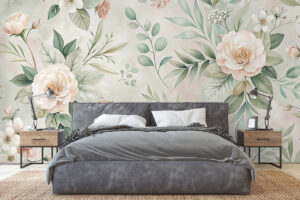 Floraal dessin met natuurlijke charme