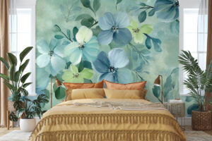 Delicaat dessin met zachte aquarelkleuren