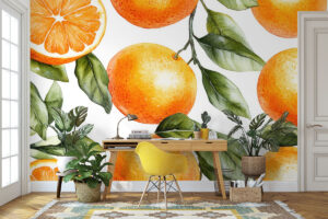 Natuurlijk patroon met eucalyptusbessen