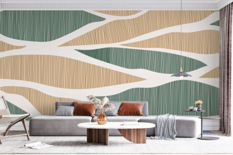 Fijne lijntextuur met natuurlijke uitstraling