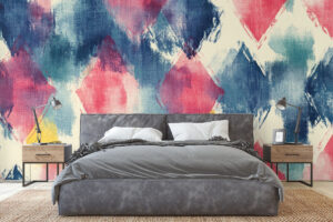 Levendige textuur in warme tinten