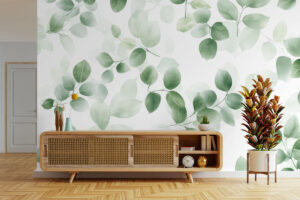 Luchtig dessin met zachte botanische details